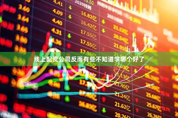 线上配资公司反而有些不知道学哪个好了